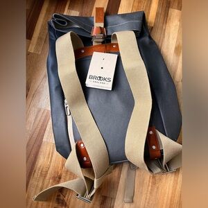 NWT Brooks England Pickwick Cotton Canvas Backpack